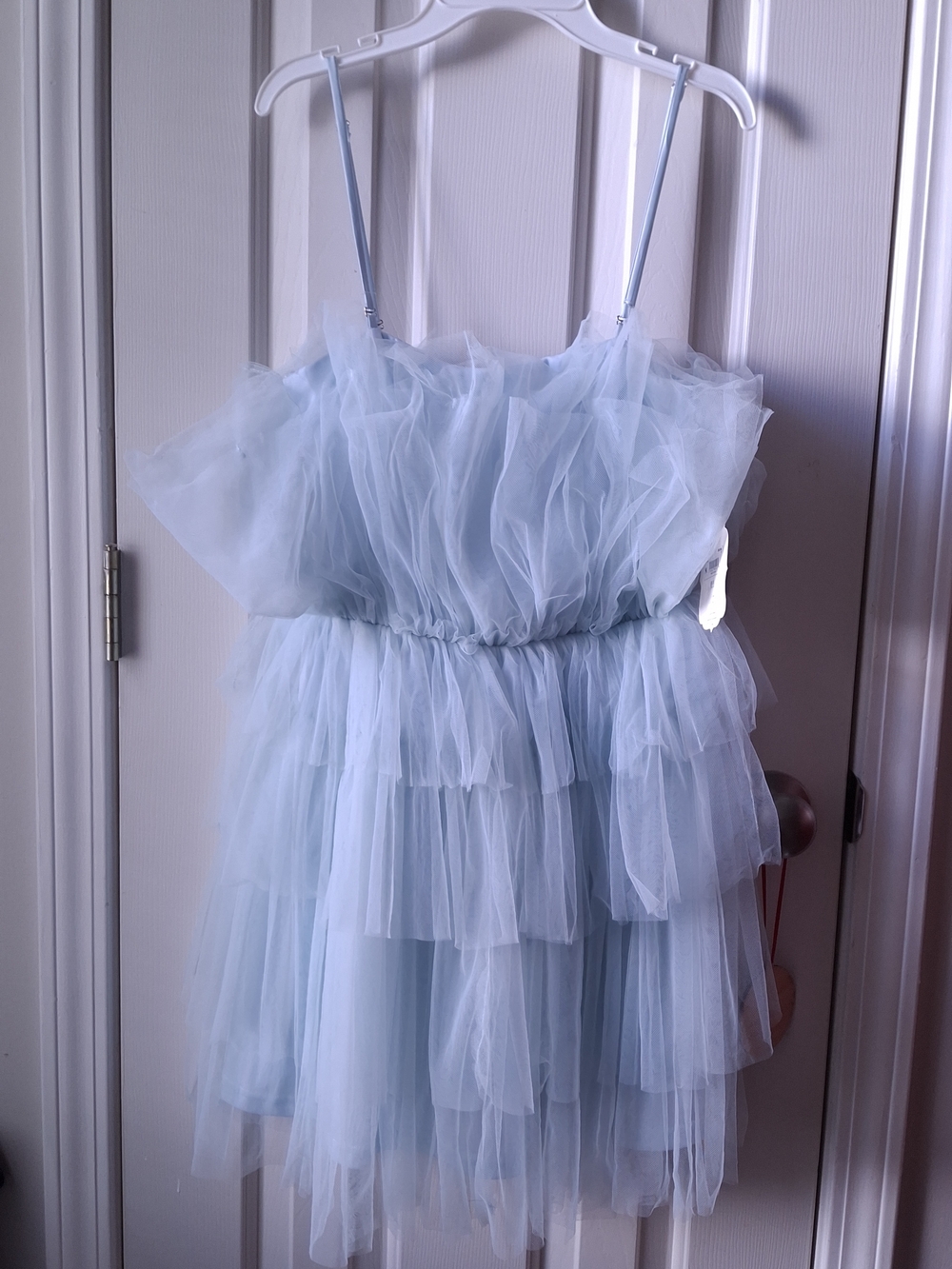 Altar'd State - NWT Pale Blue Layered Tulle Mini Dress